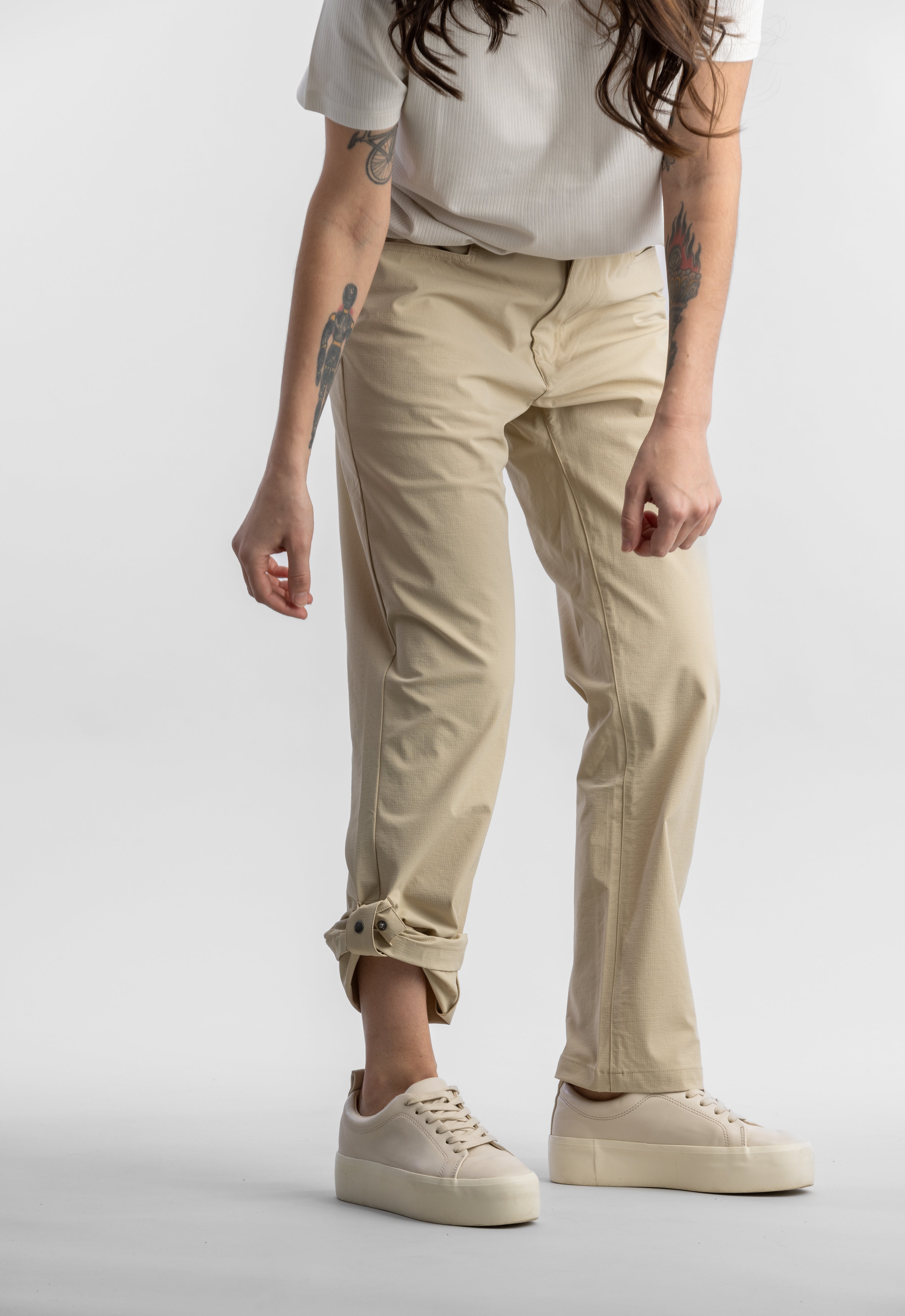 Women's Poppy Stretch Woven Ripstop Roll-Up Pant - LIV Outdoor