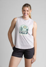 Women's Reagan Graphic Tank - Stonewashed - LIV Outdoor