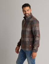 Men's Subzero Heavy Printed Fleece 1/4 ZIp Pullover - LIV Outdoor