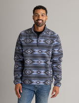 Men's Subzero Heavy Printed Fleece 1/4 ZIp Pullover - LIV Outdoor