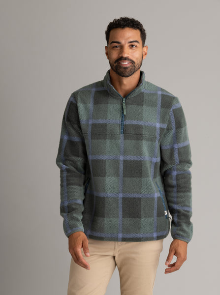 Men's Subzero Heavy Printed Fleece 1/4 ZIp Pullover – LIV Outdoor