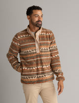 Men's Subzero Heavy Printed Fleece Snap Tee - LIV Outdoor