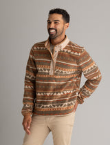 Men's Subzero Heavy Printed Fleece Snap Tee - LIV Outdoor