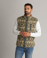 Men's Subzero Heavy Printed Fleece Vest - LIV Outdoor