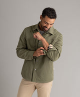 Men's Destin Flannel Lined Button Jacket - LIV Outdoor
