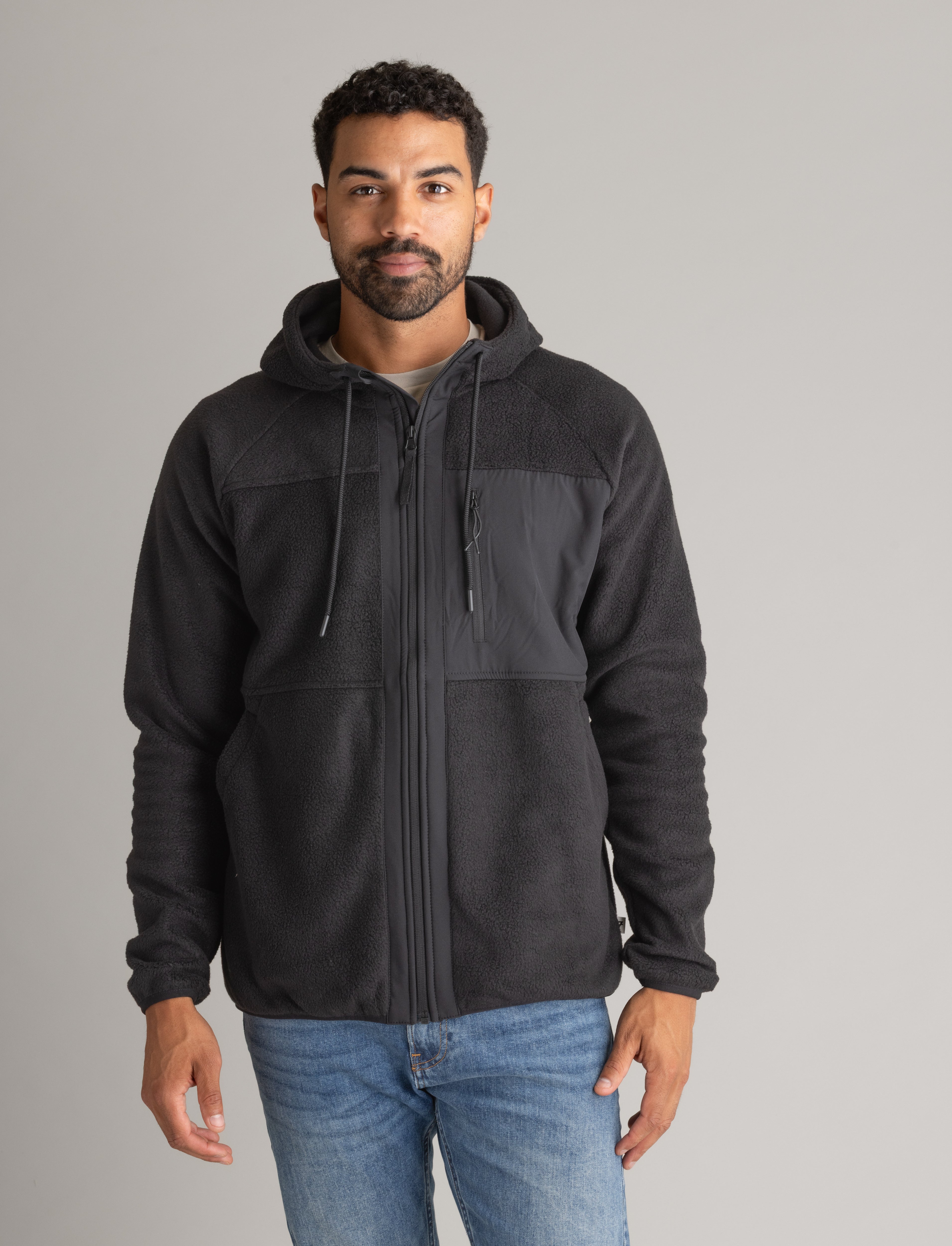 Men's Subzero Heavy Fleece Full Zip Hoody - LIV Outdoor