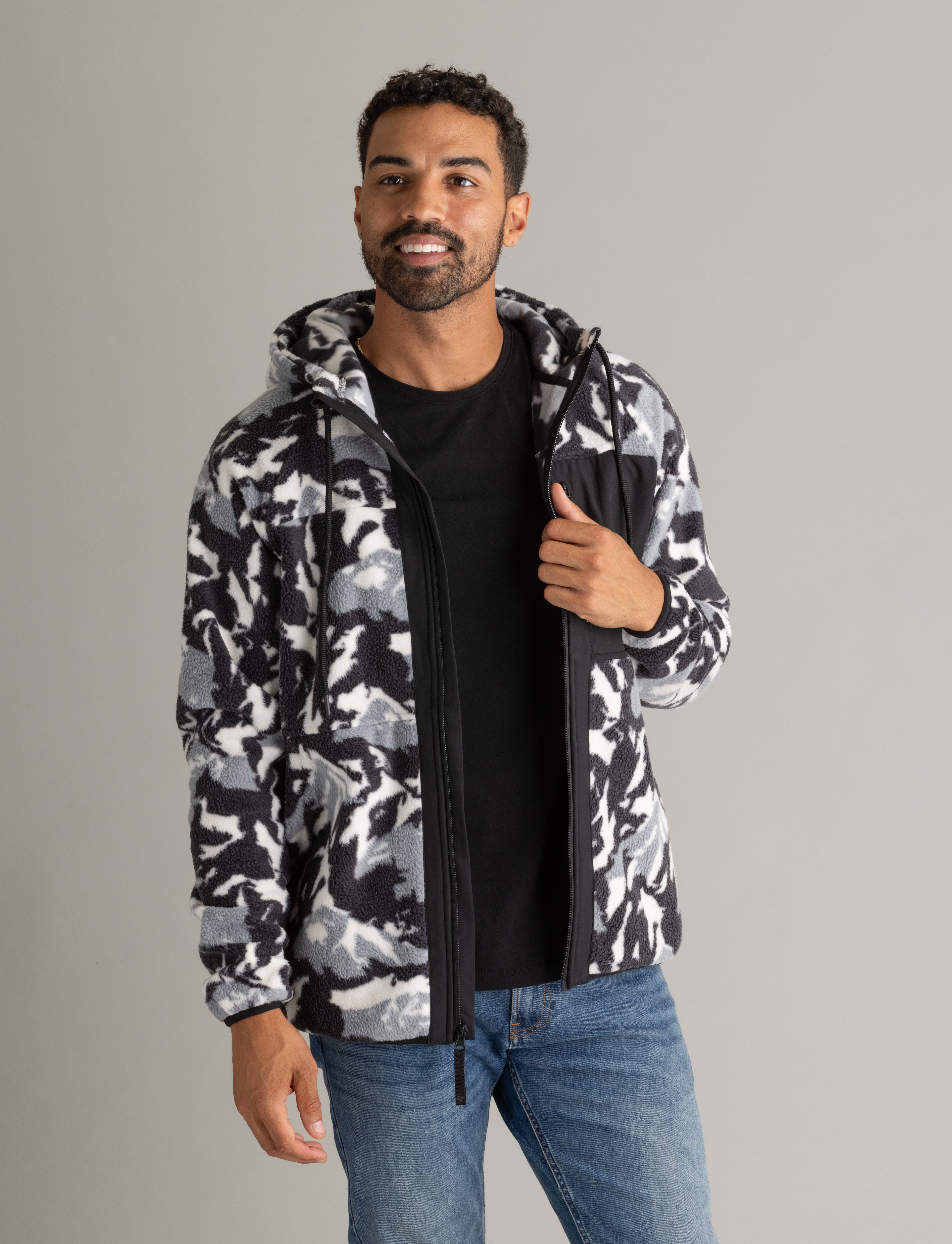 Men's Subzero Heavy Fleece Full Zip Hoody - LIV Outdoor