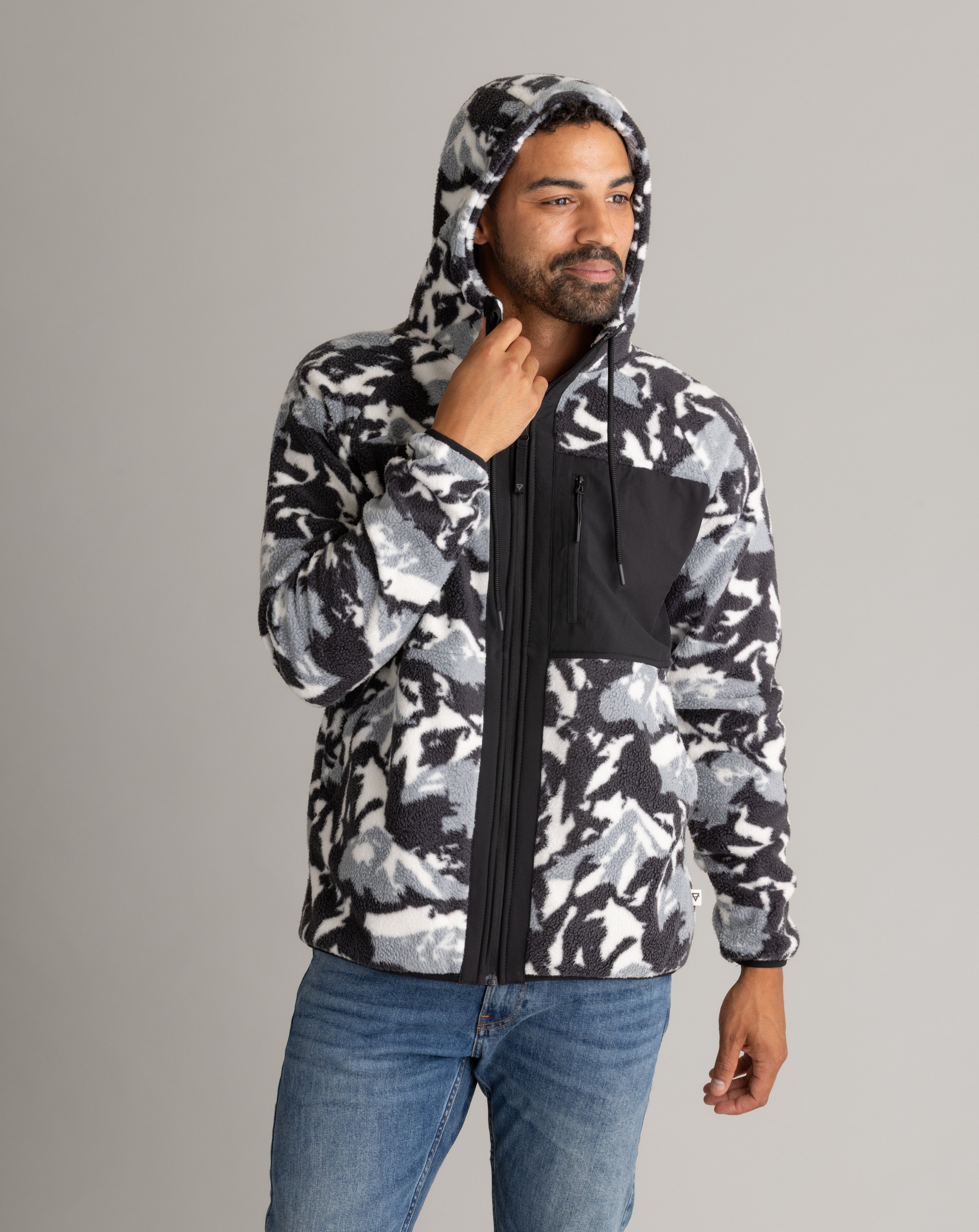 Men's Subzero Heavy Fleece Full Zip Hoody - LIV Outdoor