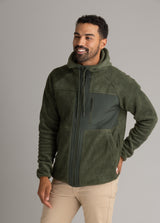 Men's Subzero Heavy Fleece Full Zip Hoody - LIV Outdoor