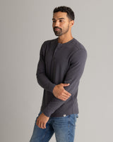Men's Lichen Stretch Flannel Henley - LIV Outdoor