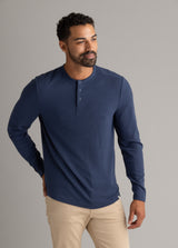 Men's Lichen Stretch Flannel Henley - LIV Outdoor