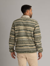 Men's Subzero Heavy Printed Fleece Snap Tee - LIV Outdoor