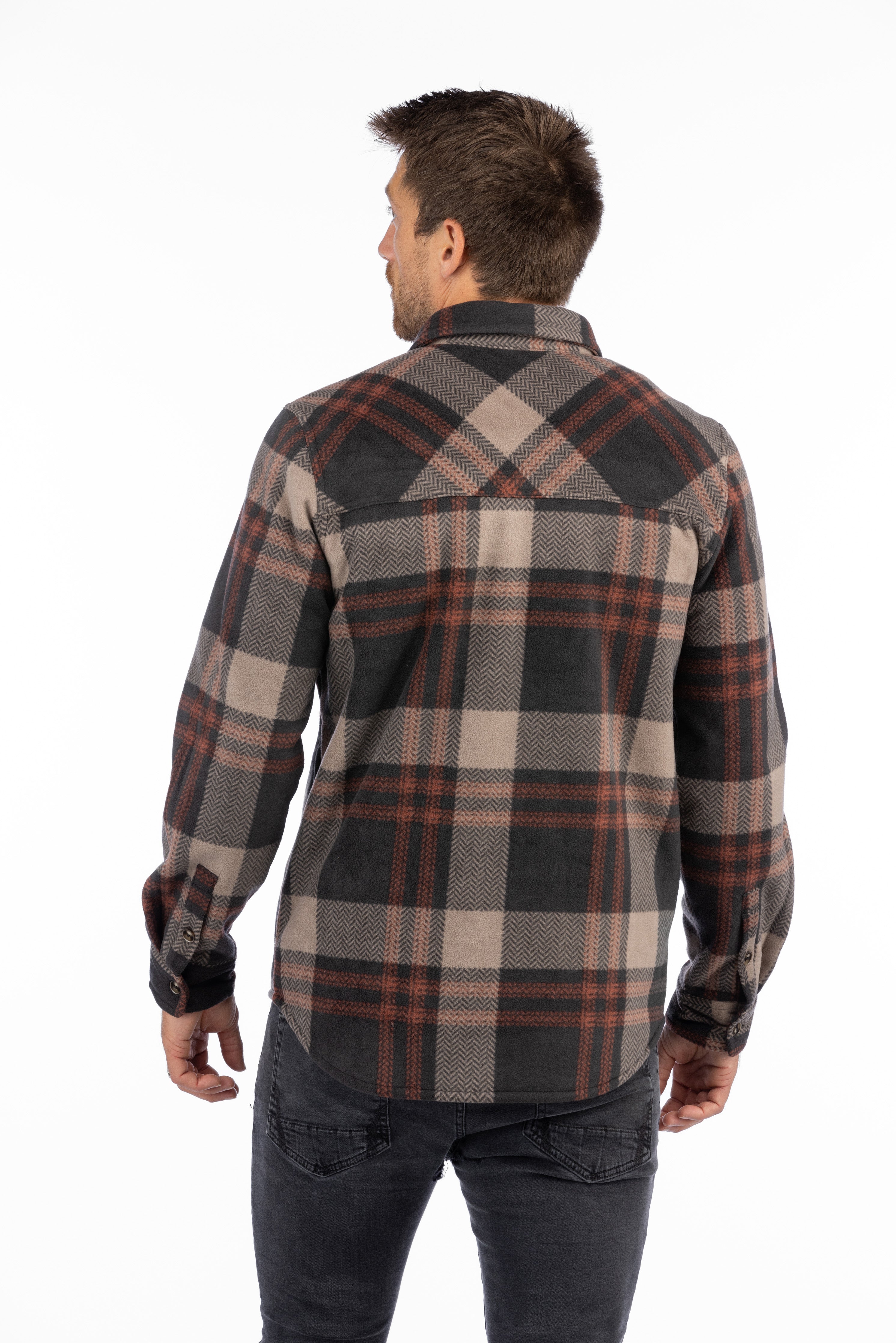 Men's Koda Sherpa Lined Shirt Jacket - LIV Outdoor