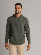 Men's Lichen Stretch Flannel Hooded Henley - LIV Outdoor