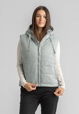 Women's Daphne Super Soft Hooded Puffer Vest - LIV Outdoor