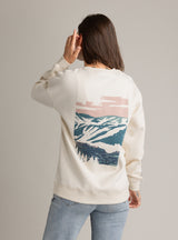 Women's Gabriella Oversized Graphic Crew Sweatshirt - LIV Outdoor