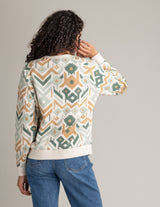 Women's Gabriella Graphic Raglan Crew - LIV Outdoor