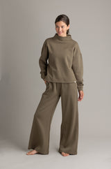Women's Kaya Quilted Wide Pant in Plus - LIV Outdoor