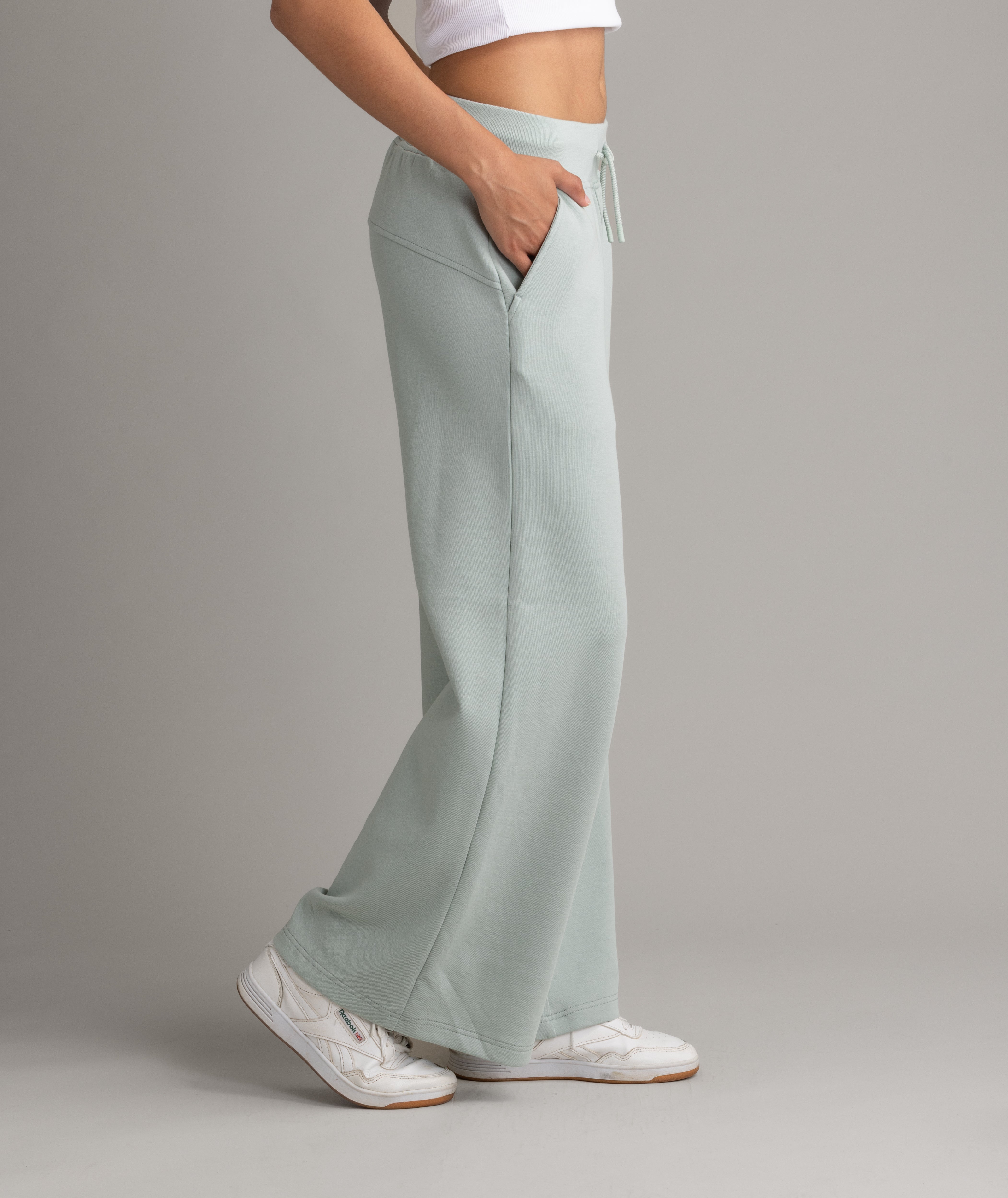 Women's Isla Cotton Stretch Double Jersey Wide Leg Pant - LIV Outdoor