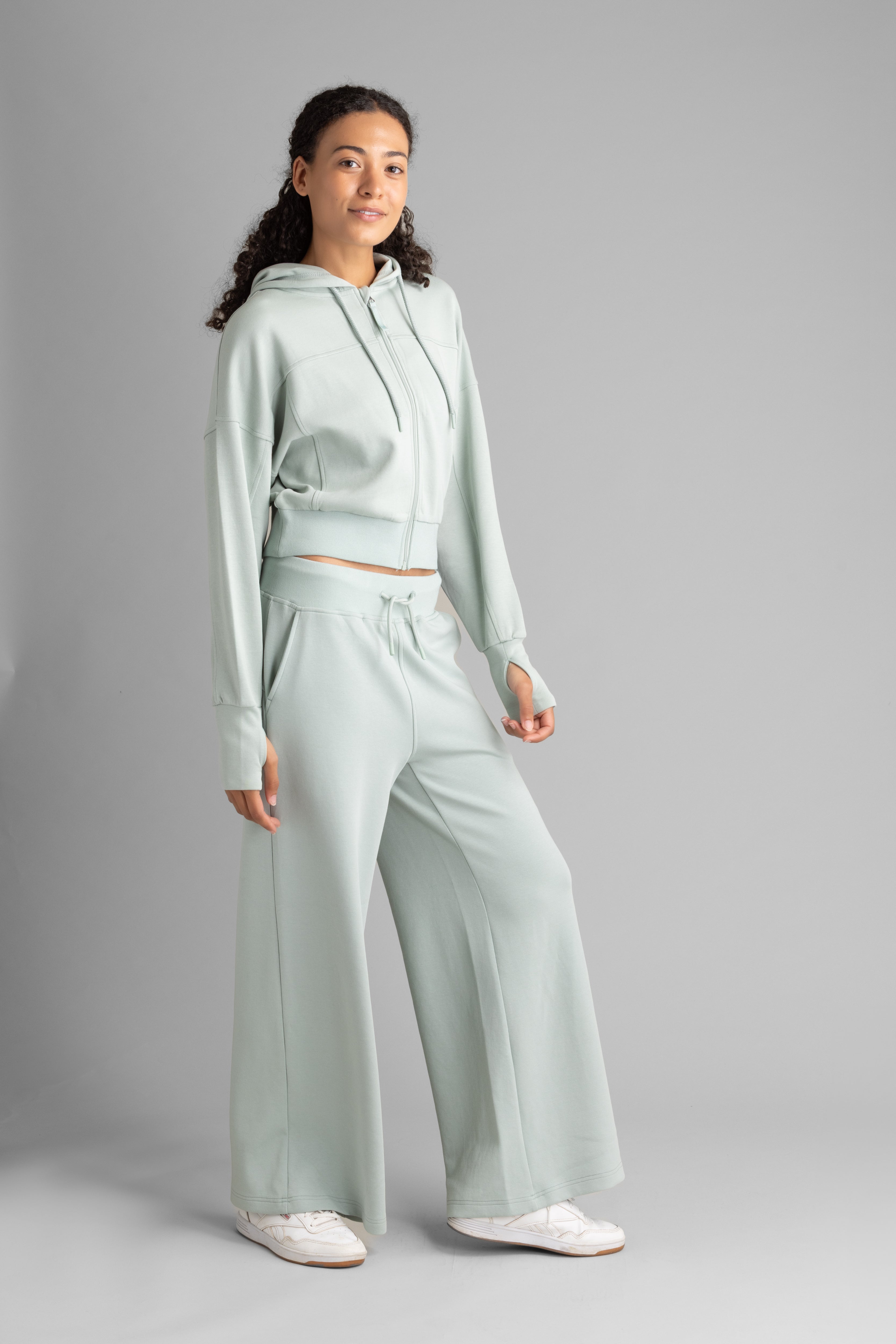 Women's Isla Cotton Stretch Double Jersey Wide Leg Pant - LIV Outdoor