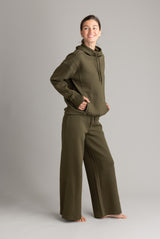 Women's Isla Cotton Stretch Double Jersey Wide Leg Pant - LIV Outdoor