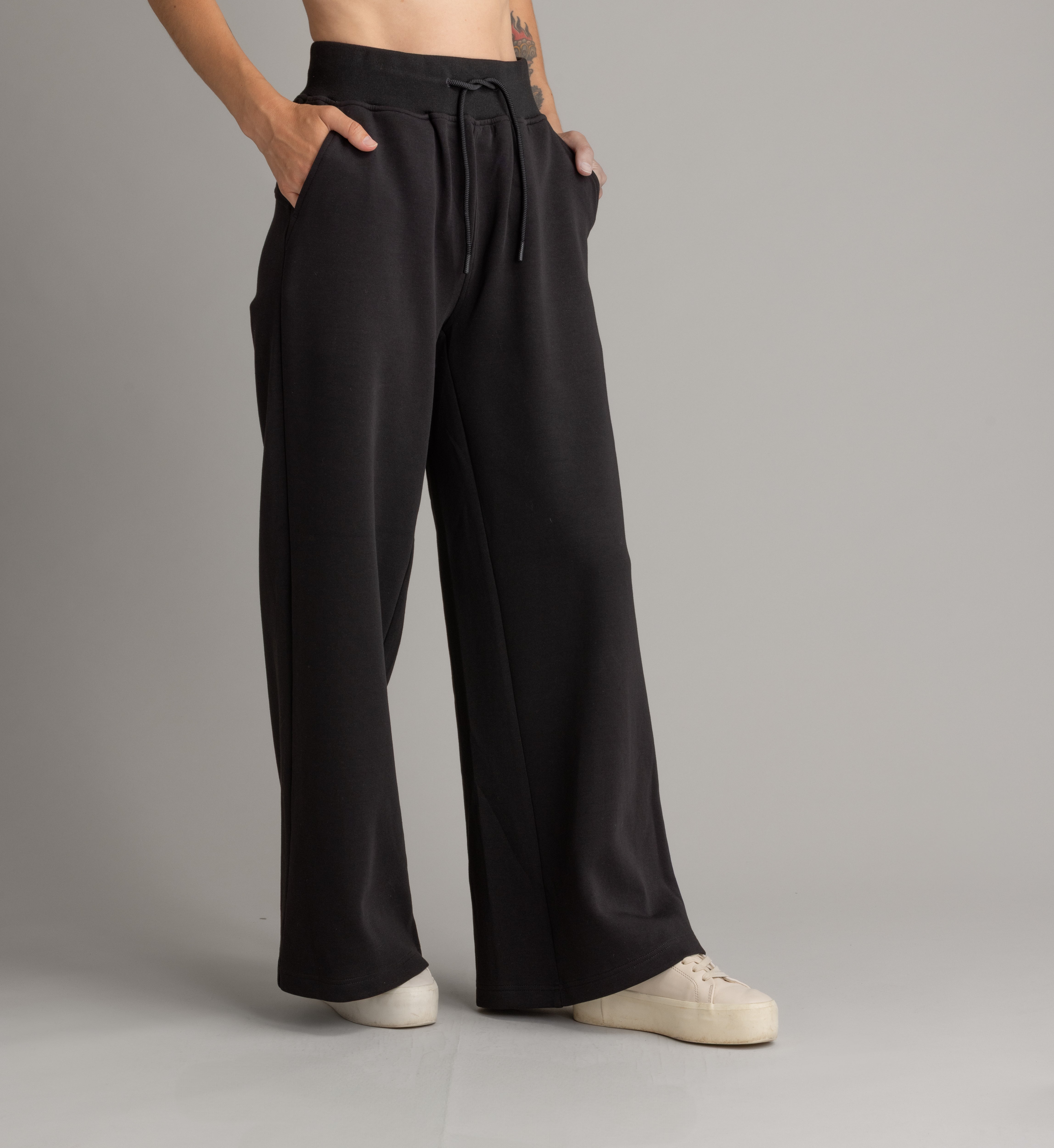 Women's Isla Cotton Stretch Double Jersey Wide Leg Pant - LIV Outdoor