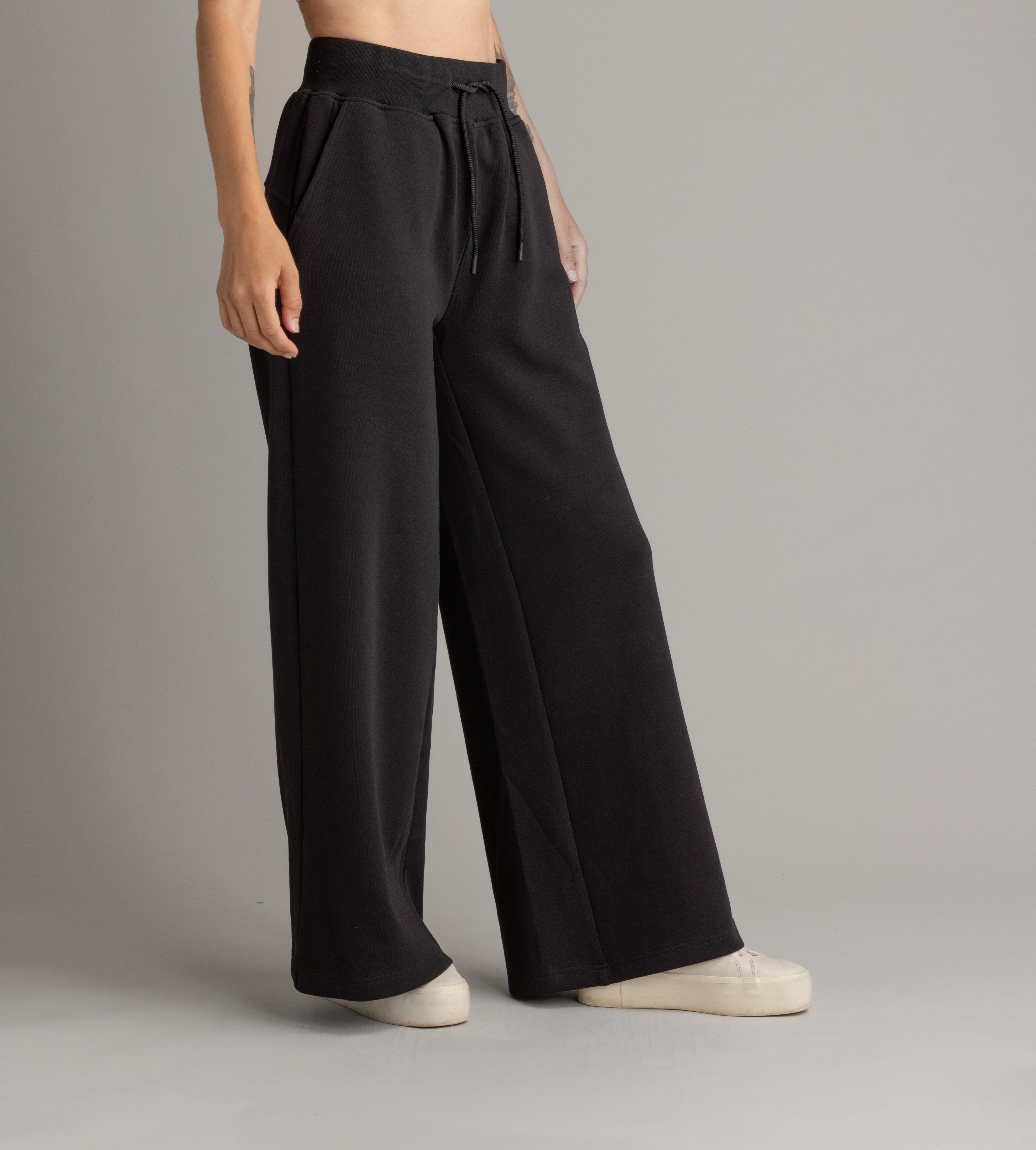 Women's Isla Cotton Stretch Double Jersey Wide Leg Pant - LIV Outdoor