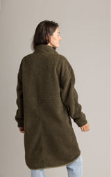 Women's Cori Boucle Long Coat - LIV Outdoor