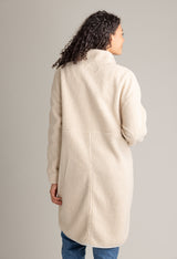 Women's Cori Boucle Long Coat - LIV Outdoor