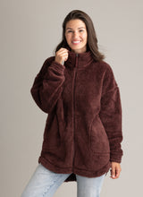 Women's Leila Eyelash Sherpa Full Zip - LIV Outdoor