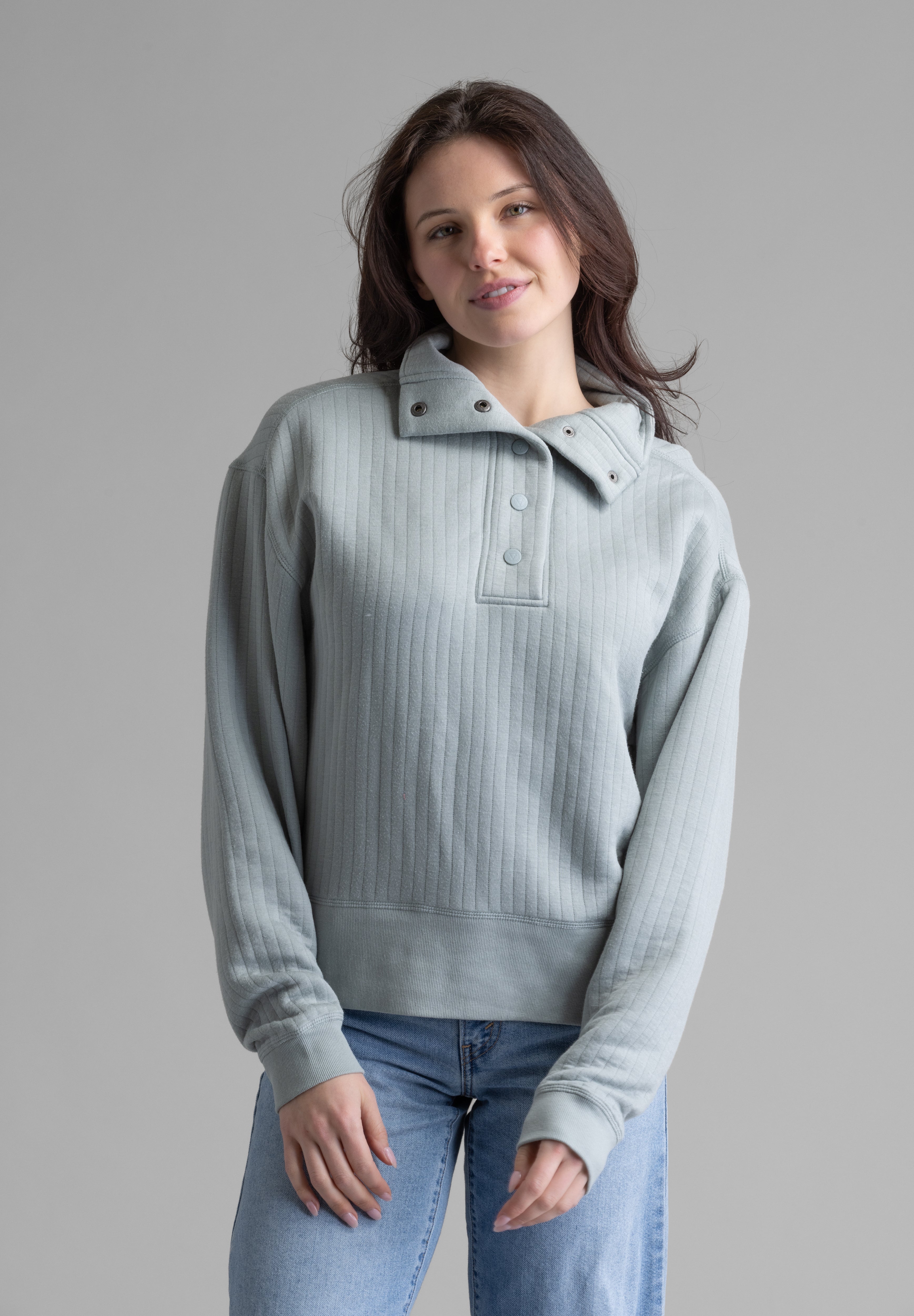 Women's Lucia Vertial Quilt Pullover - LIV Outdoor