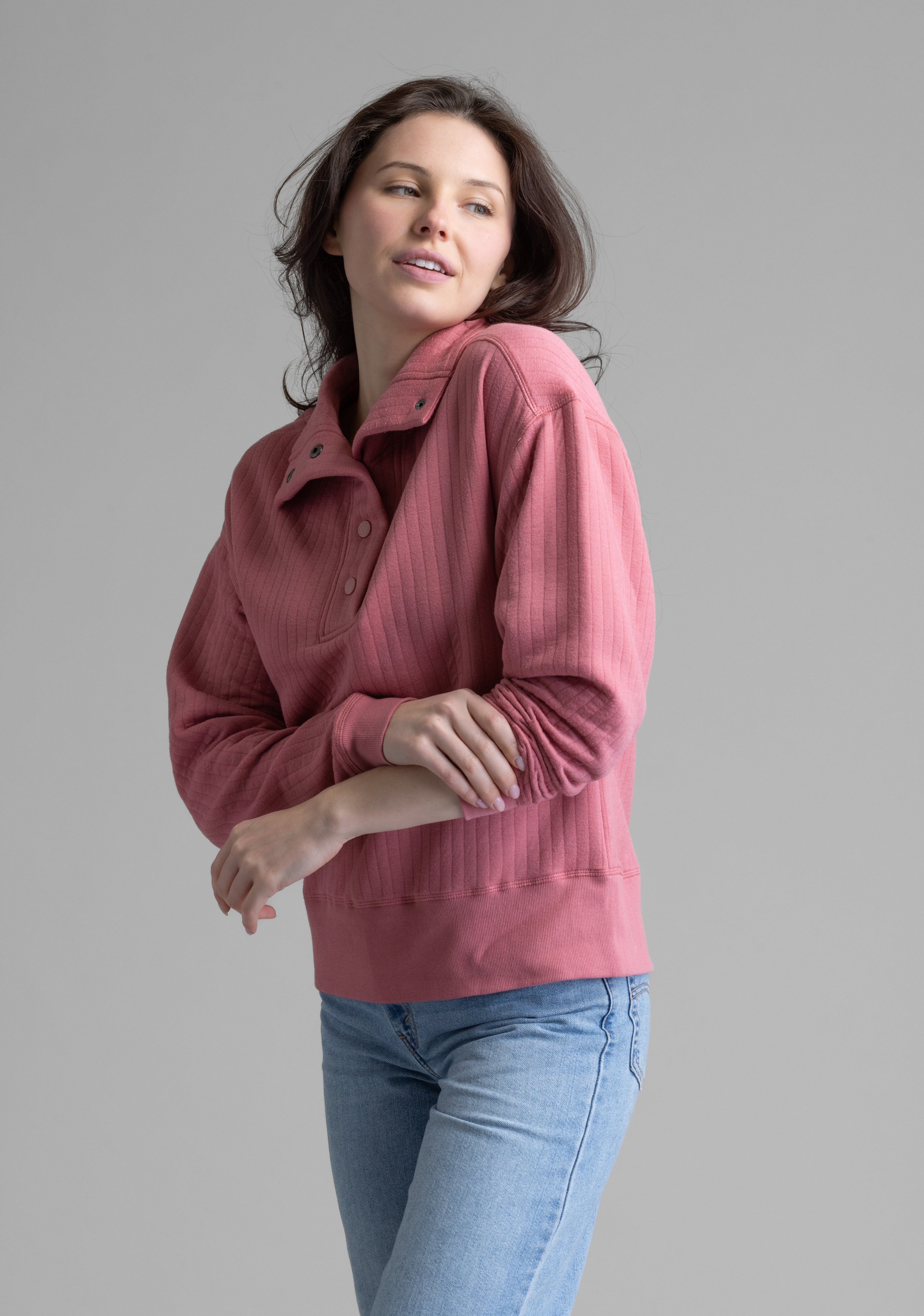 Women's Lucia Vertial Quilt Pullover - LIV Outdoor