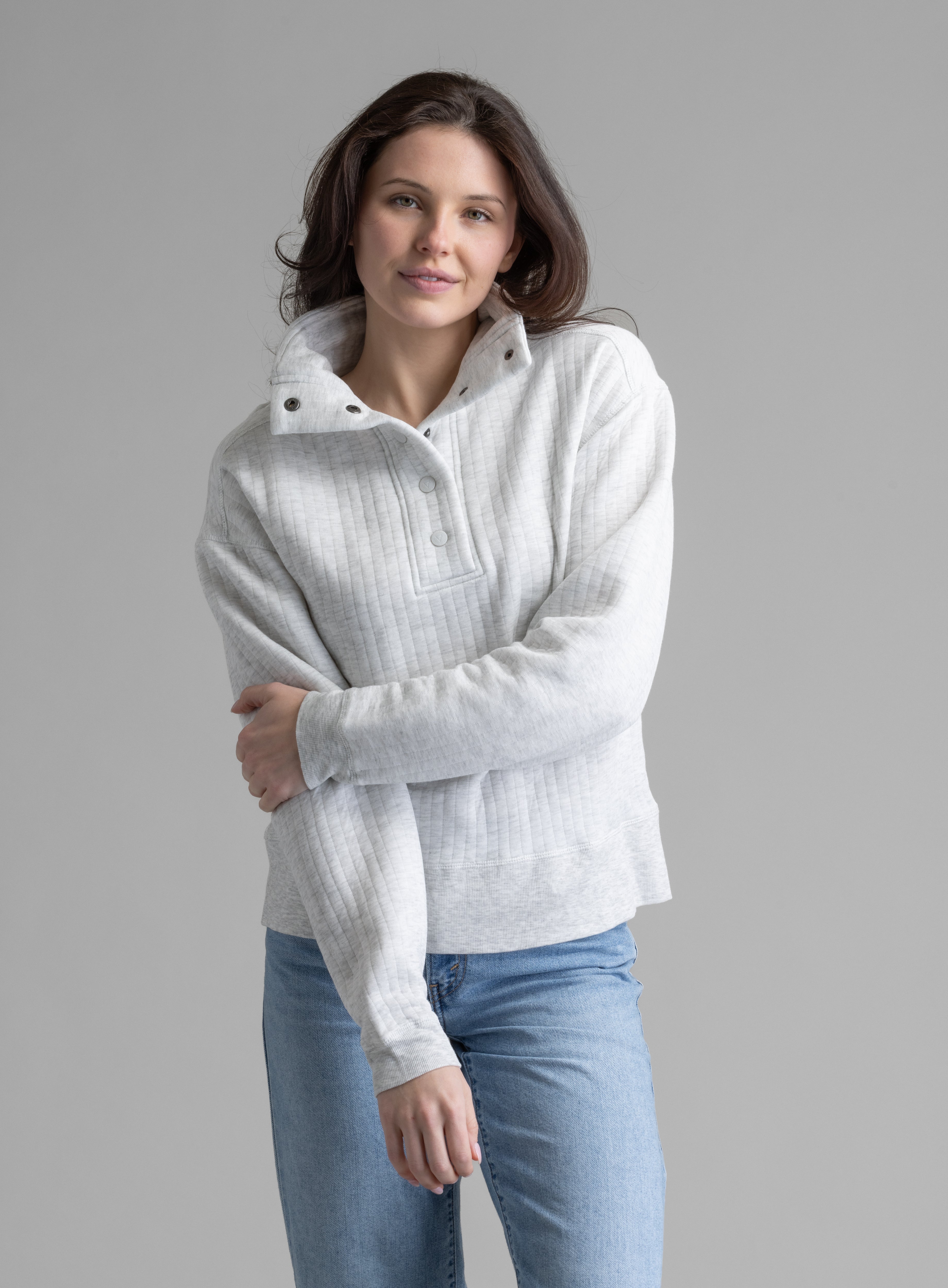 Women's Lucia Vertial Quilt Pullover - LIV Outdoor