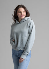 Women's Lucia Vertical Quilt Hooded Pullover - LIV Outdoor