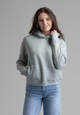 Women's Lucia Vertical Quilt Hooded Pullover - LIV Outdoor