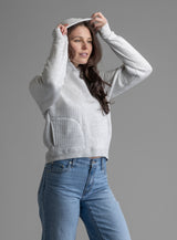 Women's Lucia Vertical Quilt Hooded Pullover - LIV Outdoor