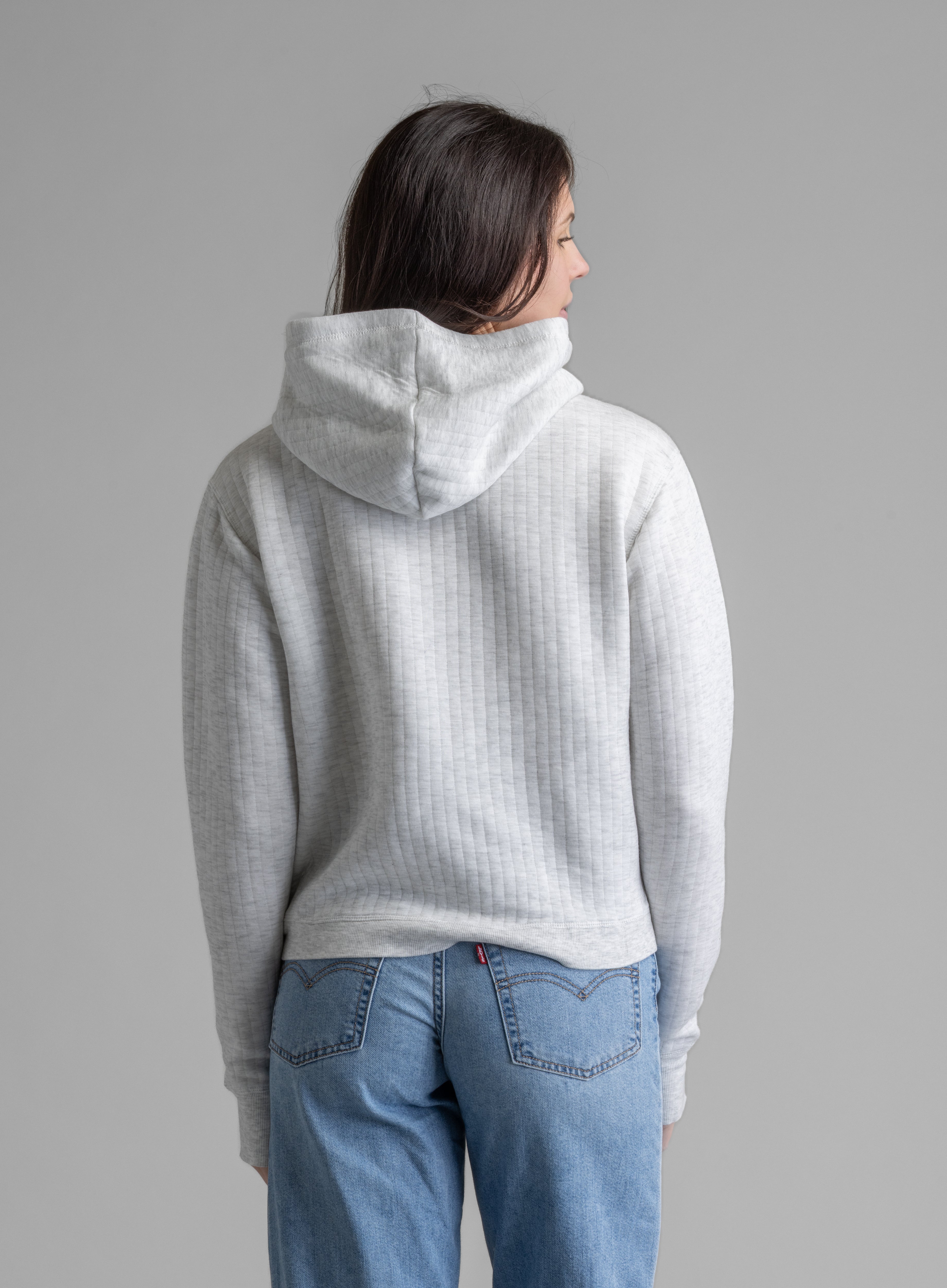 Women's Lucia Vertical Quilt Hooded Pullover - LIV Outdoor