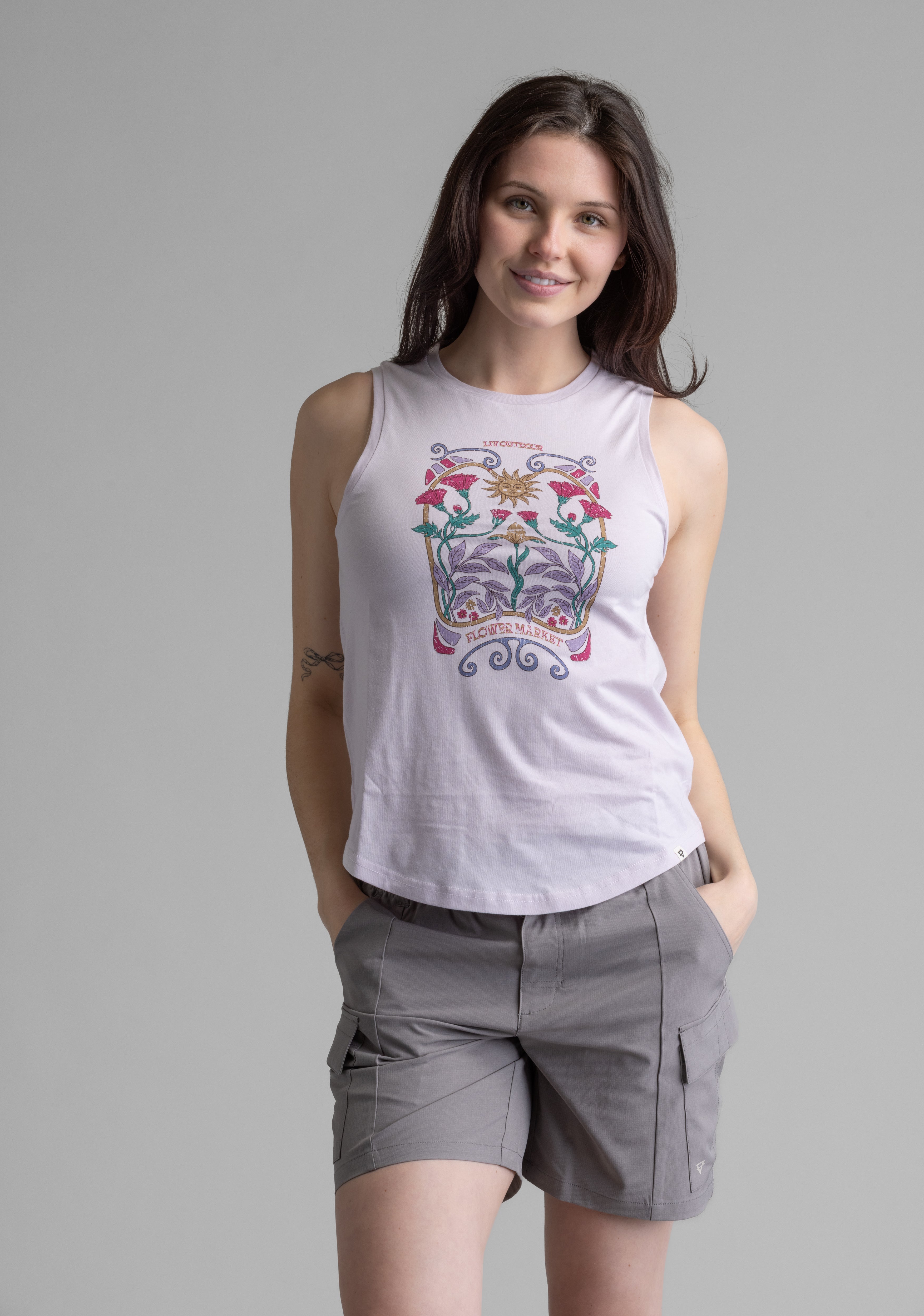 Women's Reagan Graphic Tank - LIV Outdoor
