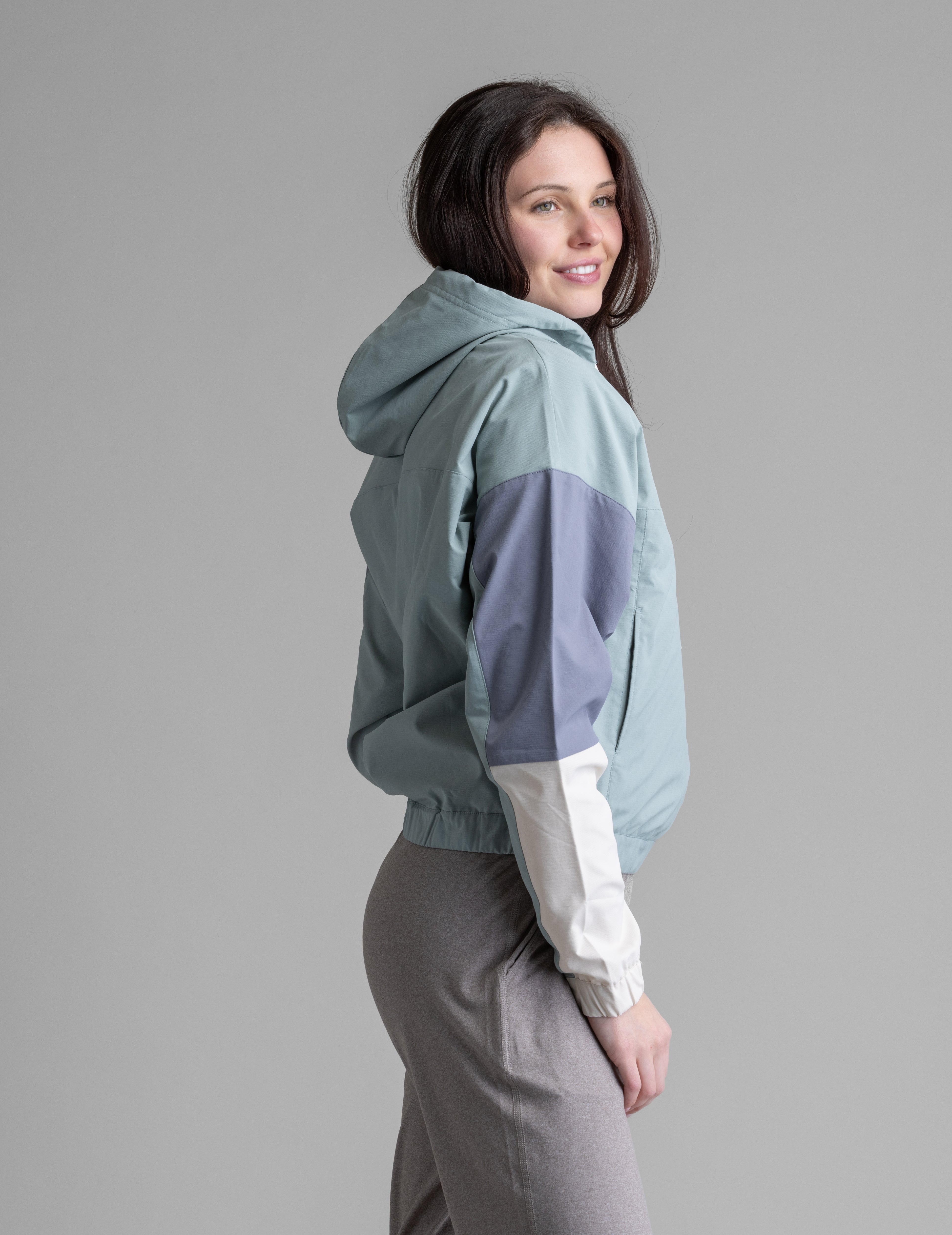 Women's Cenna Pullover Windbreaker Hoodie - LIV Outdoor