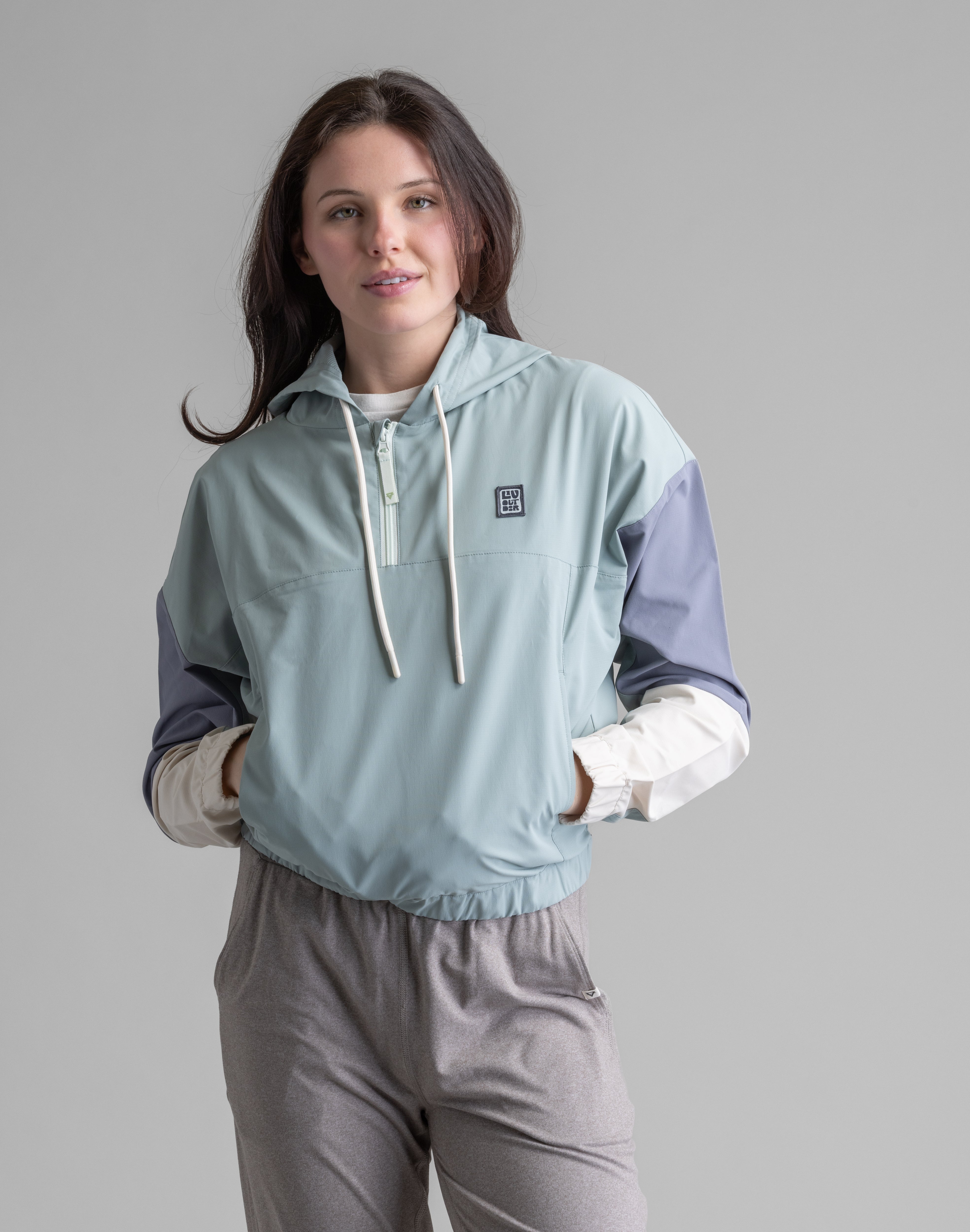 Women's Cenna Pullover Windbreaker Hoodie - LIV Outdoor