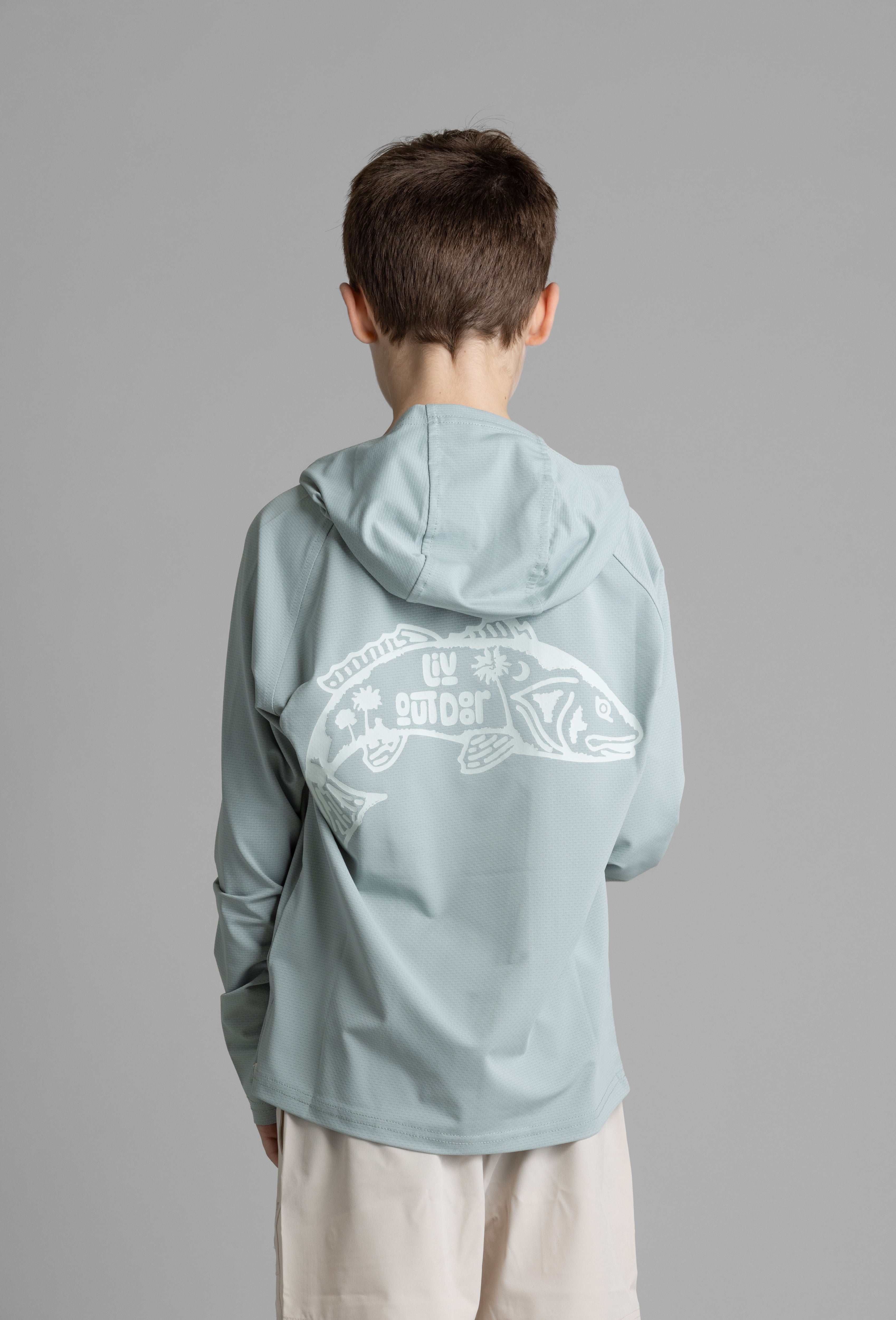 Unisex Kid's Suncatcher UPF 50+ Hoodie - LIV Outdoor