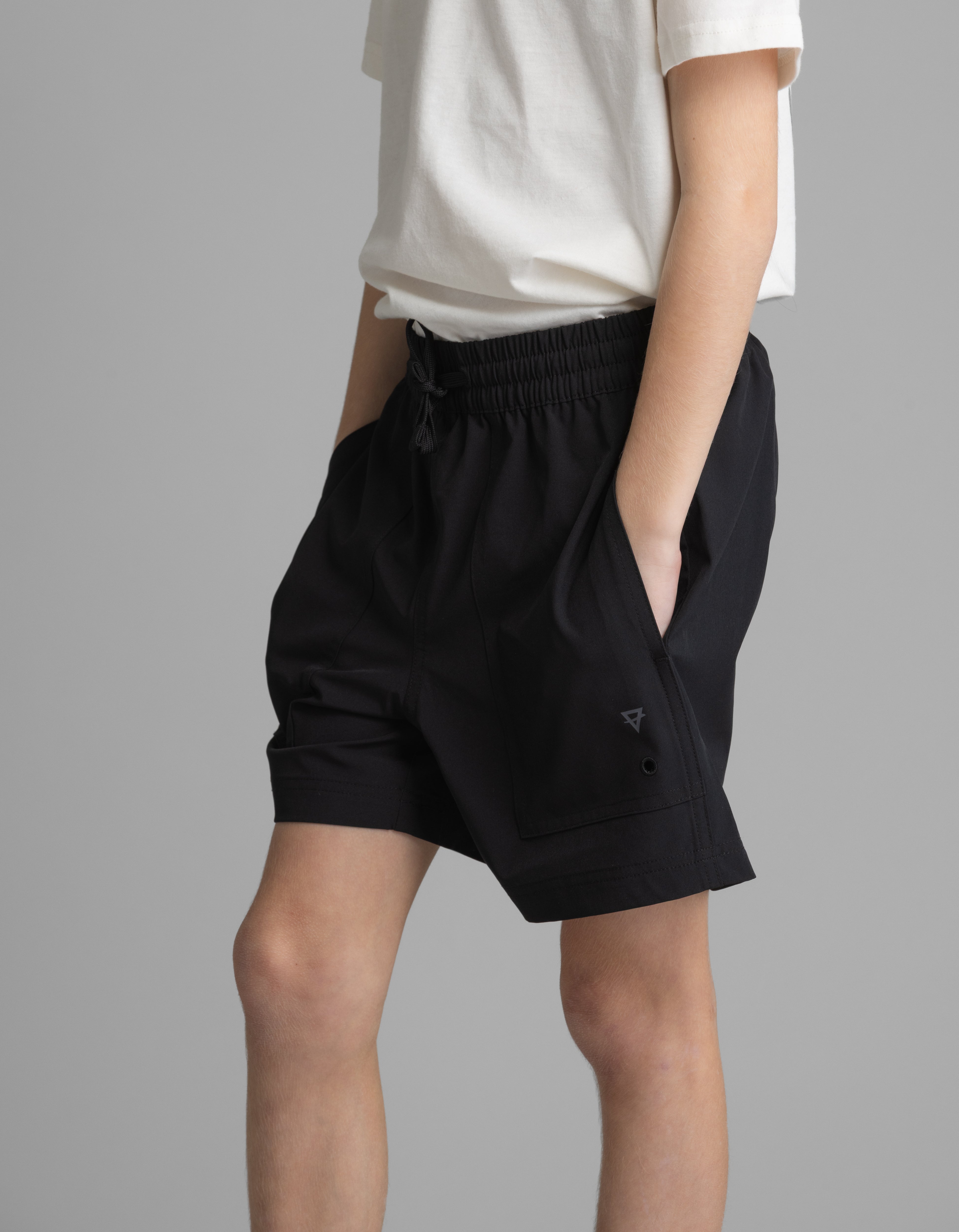 Unisex Kid's River Stretch Woven Hybrid Short - LIV Outdoor