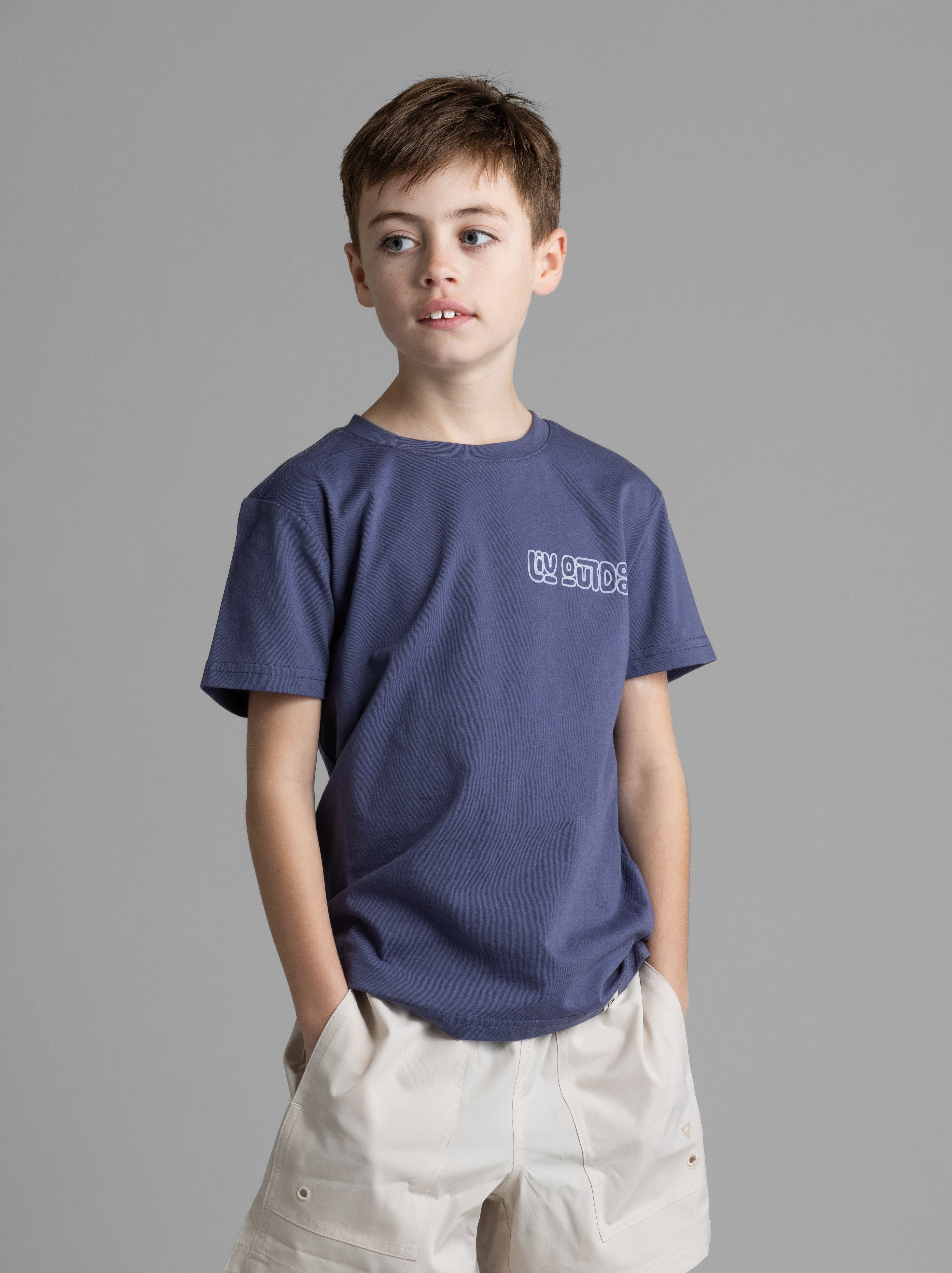 Unisex Kids Short Sleeve Graphic Tee - LIV Outdoor