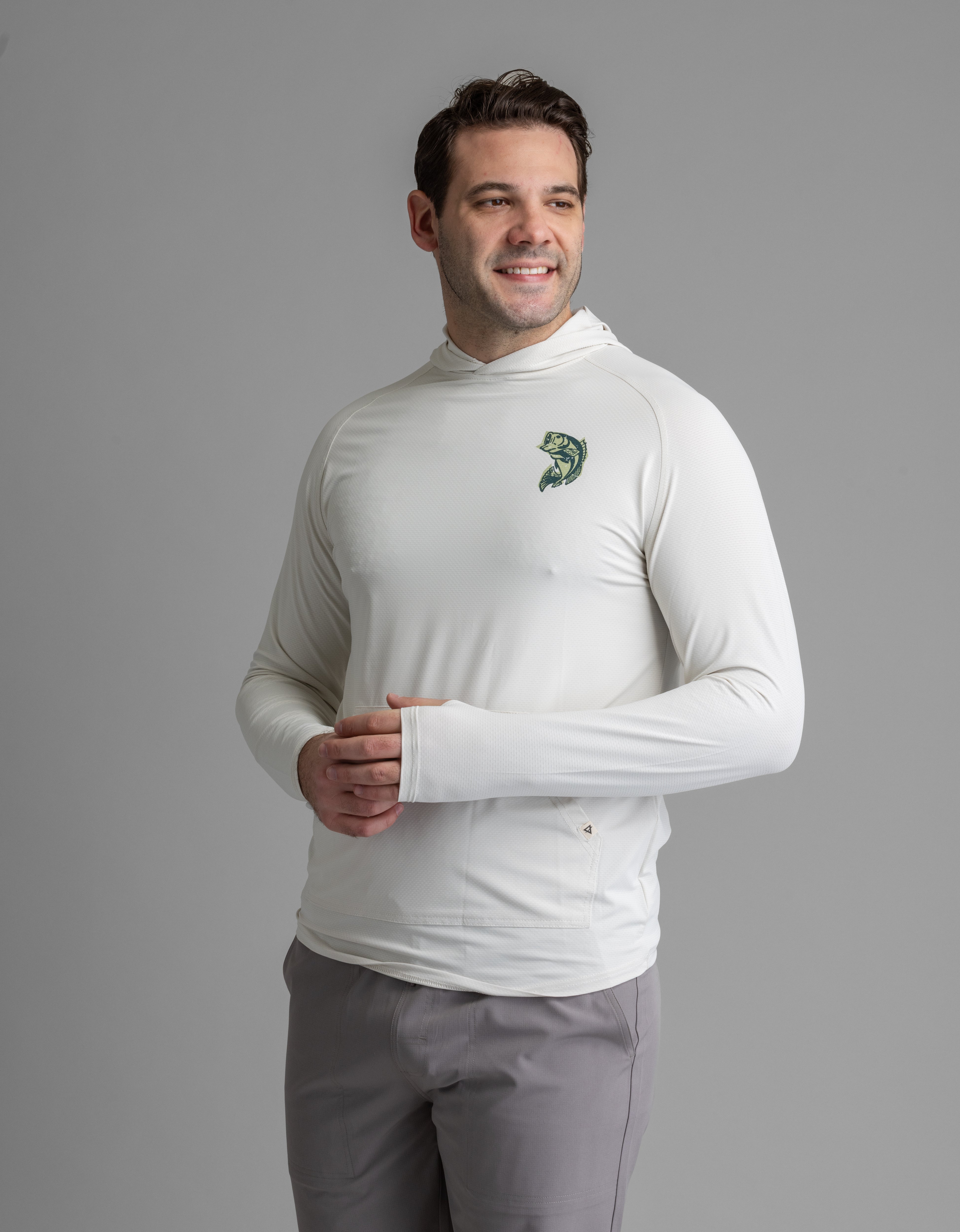 Men's Suncatcher UPF 50+ Stretch Mesh Kanga Hoody - LIV Outdoor