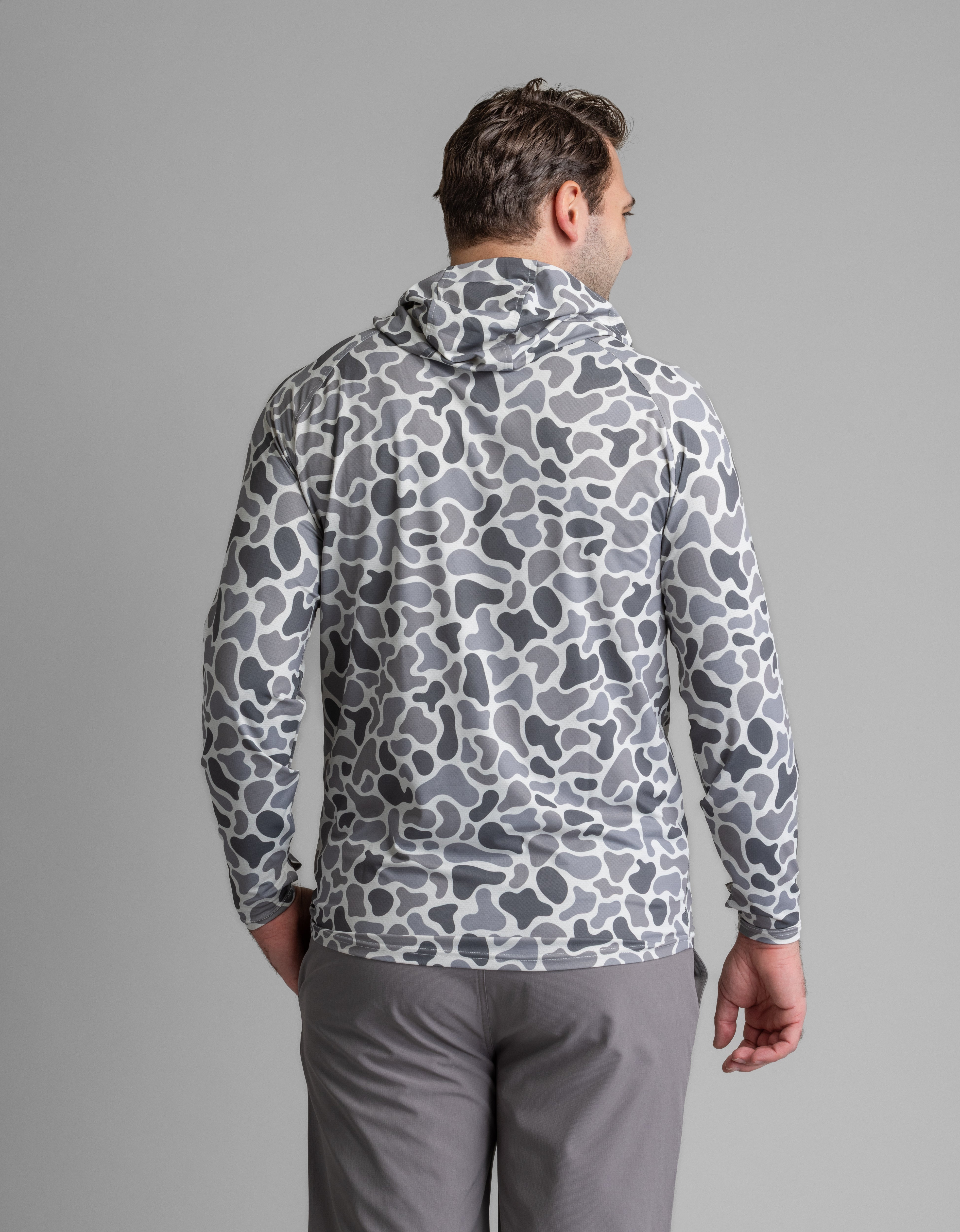 Men's Suncatcher UPF 50+ Stretch Mesh Kanga Hoody - LIV Outdoor