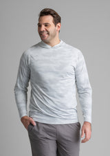 Men's Suncatcher UPF 50+ Stretch Mesh Printed Hoody - LIV Outdoor