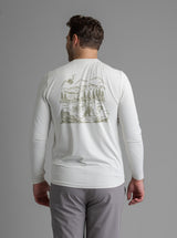 Men's Suncatcher UPF 50+ Stretch Mesh Graphic Crew - LIV Outdoor