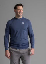 Men's Suncatcher UPF 50+ Stretch Mesh Graphic Crew - LIV Outdoor