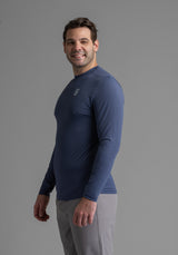 Men's Suncatcher UPF 50+ Stretch Mesh Graphic Crew - LIV Outdoor