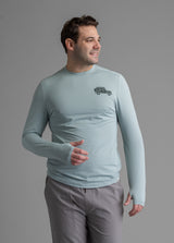 Men's Suncatcher UPF 50+ Stretch Mesh Graphic Crew - LIV Outdoor